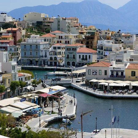 Luxury Lake View Center House Agios Nikolaos  Exterior photo